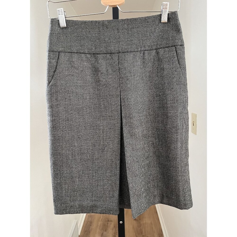EUC J.Crew Womens Gray Wool Blend Pencil Skirt